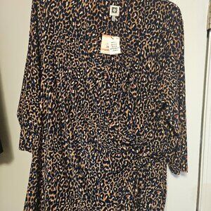 Anne Klein   Faux Wrap Top